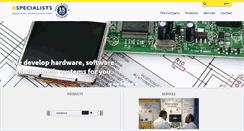Desktop Screenshot of dspecialists.com